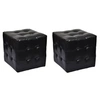 Image de Tabourets cube Noir