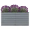Image de Jardinière 160 x 80 x 77 cm Gris Acier galvanisé
