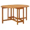 Image de Table de jardin 130x90x72 cm Bois d acacia massif