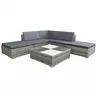Image de Salon de jardin Resine tressee 5 personnes 6 pieces