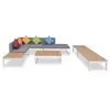 Image de Ensembles de chaises. canapes et tables de jardin 7 personnes 5 pieces 66 x 100 x 65 cm