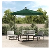 Image de Zweefparasol met LED-verlichting en metalen paal 300 cm groen42969