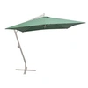 Image de Parasol - - 300 x 300 cm - Aluminium - Vert - Mât déporté