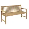 Image de Banc de jardin 150 cm Teck
