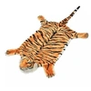 Image de Tapis en peluche - - Tigre - 144 cm - Marron avec rayures - Intérieur enfant