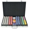 Image de Jeu de poker avec 1000 jetons Laser Aluminium