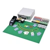 Image de Jeu de Poker/Blackjack mixte avec 600 jetons Laser Aluminium