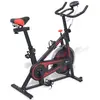 Image de Vélo d'appartement - capteur de pulsation - Noir