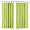 Image de Rideau occultant - - 2 pcs - 140 x 225 cm - Vert - Micro-satin