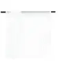 Image de Rideau en fils 2 pcs 140 x 250 cm Blanc