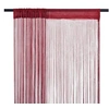 Image de Rideau en fils 2 pcs 140 x 250 cm Bordeaux