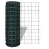 Image de vidaXL Euro Fence Wire Mesh Fencing Barrier 25x1.7 m with 100x100 mm Mesh Steel