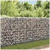Image de Panier de gabion Acier galvanisé 120x30x50 cm