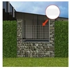 Image de Panier de gabion en forme de U Acier galvanisé 160x20x150 cm