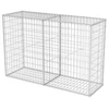 Image de Panier de Gabion Clôture Murale de Jardin Acier 150 x 50 x 100 cm