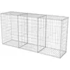 Image de Panier de Gabion Clôture Murale de Jardin Acier 200 x 50 x 100 cm