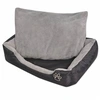 Image de Lit pour chiens - - Taille XL - Noir - Rembourré - Antidérapant - Intérieur