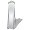 Image de Miroir sur pied - - 243693 - Argenté - 160x40 cm - Style baroque élégant