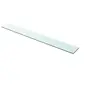 Image de Panneau pour étagère Verre transparent 100 x 12 cm