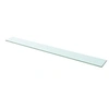 Image de Panneau d'étagère Verre transparent 110 x 12 cm
