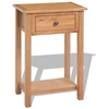 Image de Table console 50 x 32 x 75 cm Bois de chêne massif