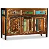 Image de Buffet Bois de récupération massif 120 x 35 x 76 cm