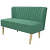 Image de Bank 117x55,5x77 cm stof groen 244073