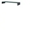 Image de Meuble tv/ support pour moniteur 110 x 30 x 13 cm verre noir