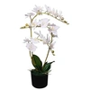 Image de Plante artificielle avec pot Orchidée 65 cm Blanc