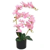 Image de Kunstplant orchidee met pot 65 cm roze244424