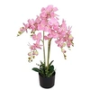 Image de Plante artificielle avec pot Orchidée 75 cm Rose