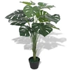 Image de Plante artificielle avec pot Monstera 70 cm Vert