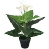 Image de Kunst calla lelie plant met pot 45 cm wit244443