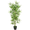Image de Plante artificielle avec pot Bambou 120 cm Vert