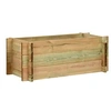 Image de Jardinière surélevée pour légumes Bois de pin imprégné 80 cm