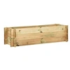 Image de Jardinière surélevée de légumes Bois de pin imprégné 120 cm