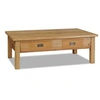 Image de Table basse Teck massif 100 x 60 x 35 cm