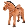 Image de Jouet en peluche - - Cheval Marron - 64 cm - Fonction sonore - Pour enfants à partir de 3 ans