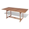 Image de Table a manger fixe sans tiroir 6 personnes en bois 180 x 90 cm