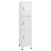 Image de Armoire à casier avec 3 compartiments 38x45x180 cm