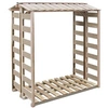 Image de Abri de Stockage du Bois de Chauffage Pin Imprégné Cabane de Jardin