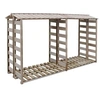 Image de Abri de Stockage du Bois de Chauffage Pin Imprégné Cabane de Jardin