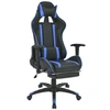 Image de Chaise de bureau inclinable avec repose-pied Bleu