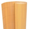 Image de Tuinafscheiding dubbelzijdig 90x300 cm PVC geel43624