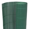 Image de Clôture de jardin Double face PVC 90 x 500 cm Vert