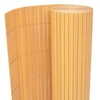 Image de Tuinafscheiding dubbelzijdig 90x500 cm PVC geel43629