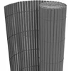 Image de Tuinafscheiding dubbelzijdig 150x500 cm PVC grijs43641