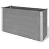 Image de Jardinière - WPC - 150 x 50 x 91 cm - Gris - Composite bois-plastique - Rectangulaire