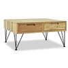 Image de Table basse 80 x 80 x 40 cm Teck massif