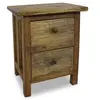 Image de Table de chevet Bois de récupération massif 40 x 30 x 51 cm